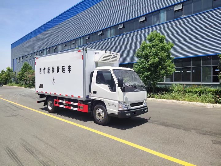 江鈴藍(lán)牌4.1米醫(yī)療廢物轉(zhuǎn)運(yùn)車