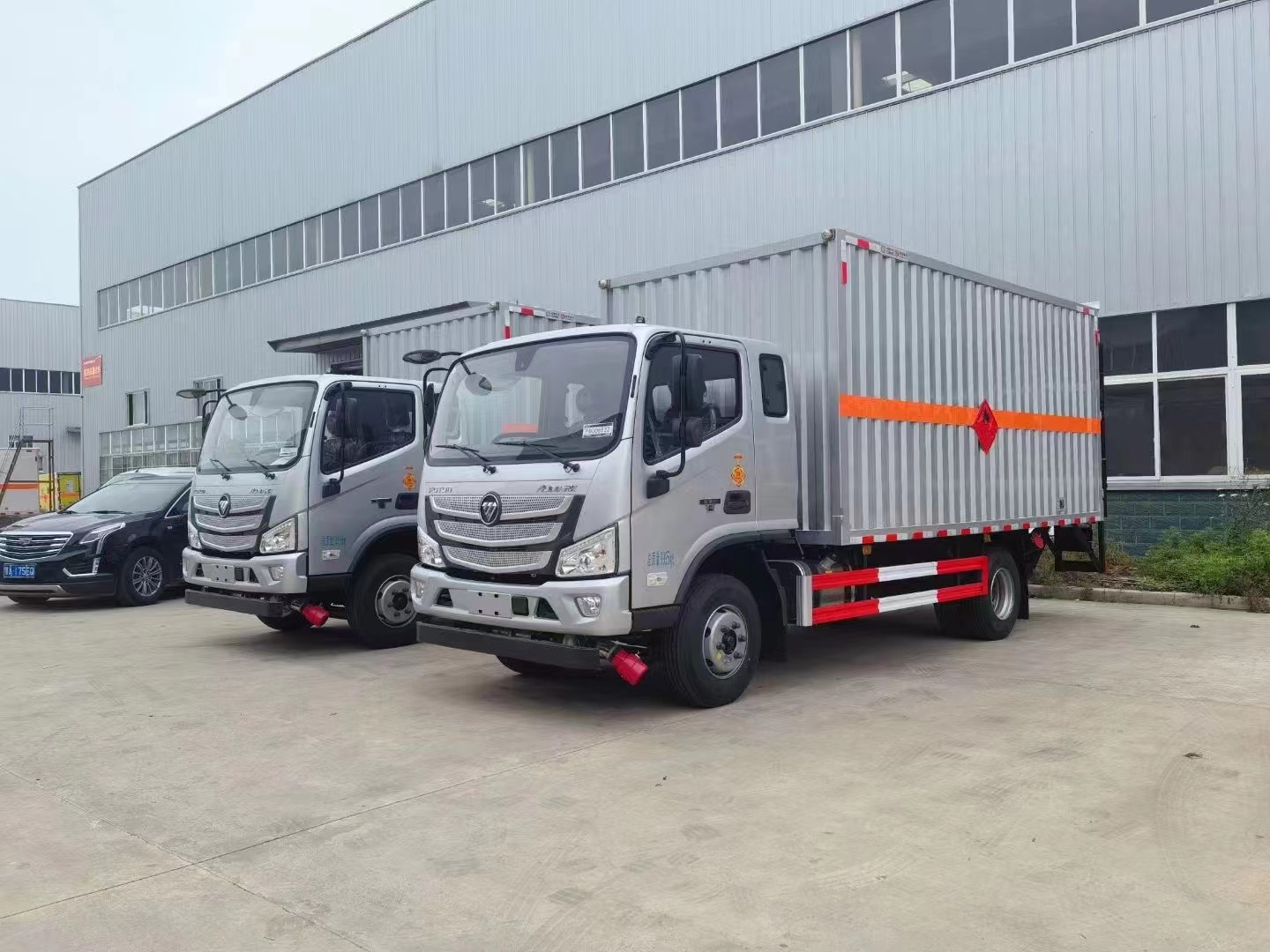 福田歐馬可排半4.8米5噸氣體廂式車