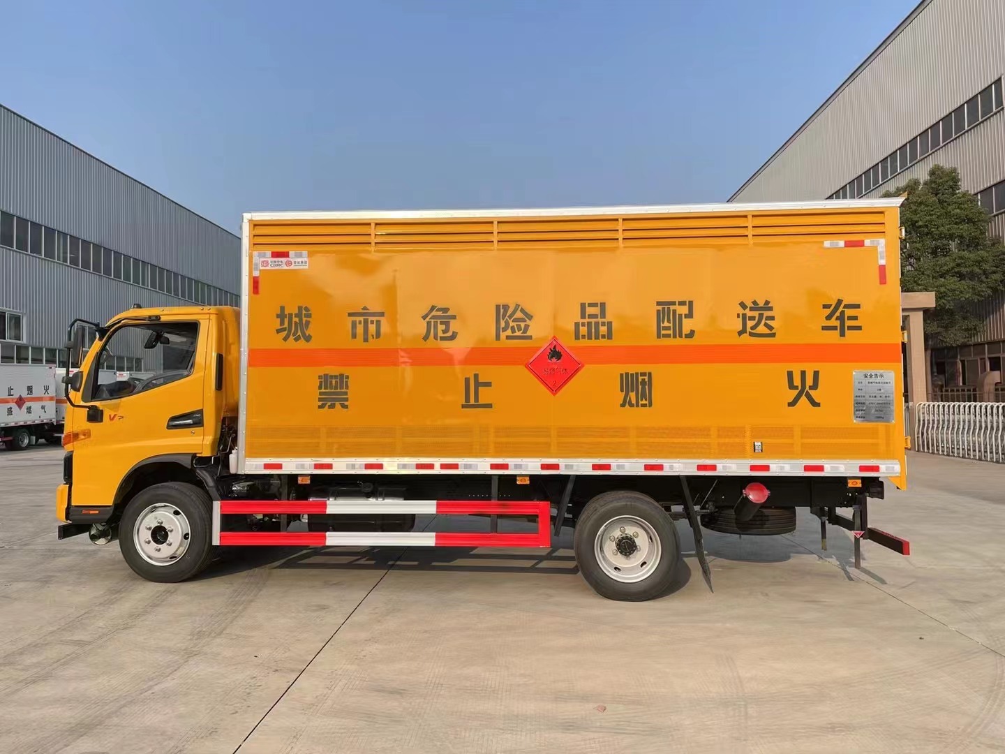 江淮5.2米氣體廂式