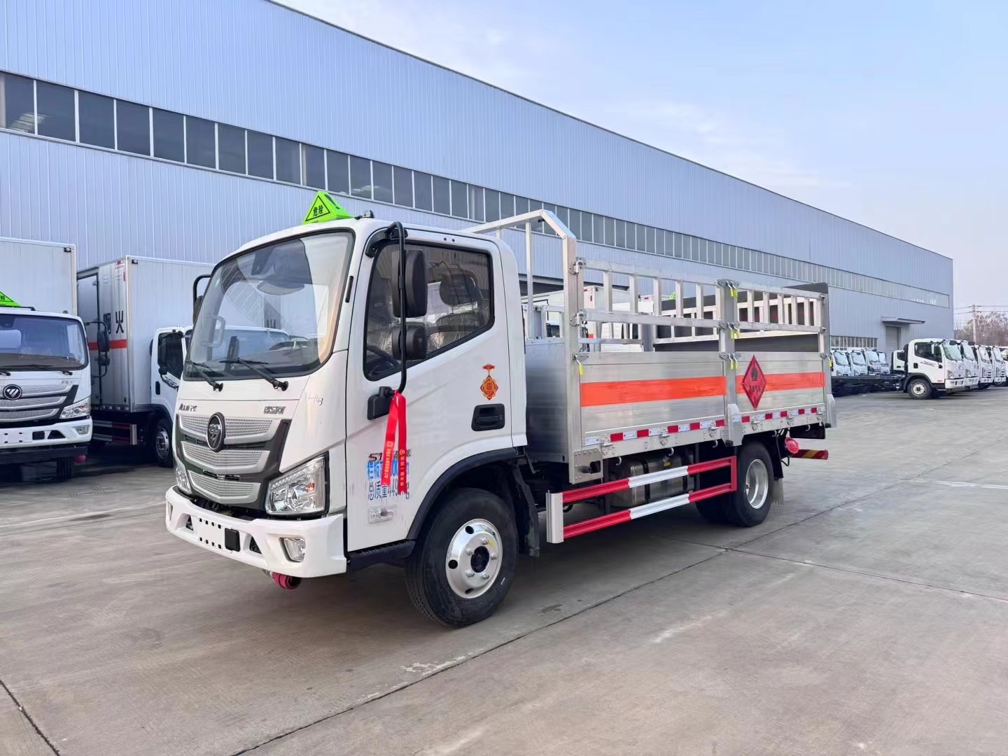 歐馬可康機藍牌氣瓶運輸車