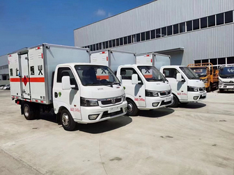 氣瓶運輸車屬于幾類危險品廂式車？楚勝危險品廂式車廠